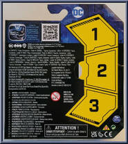 Deathstroke from Batman - 1st Edition manufactured by Spinmaster [Back]