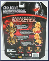 Caprica Six from Battlestar Galactica - Exclusives manufactured by Diamond Select [Back]