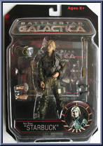 Kara "Starbuck" Thrace from Battlestar Galactica - Series 2 manufactured by Diamond Select [Front]