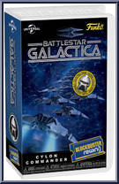 Cylon Commander (Gold) (Chase) from Battlestar Galactica - Rewind manufactured by Funko [Front]