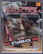 Starbuck from Battlestar Galactica - Basic Series manufactured by Joyride Studios [Front]