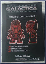 Cylon Raider from Battlestar Galactica - Blind Boxed - So Say We All manufactured by Titan Merchandise [Back]