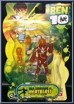 Heatblast from Ben 10 - Series 2 - Battle Versions manufactured by Bandai [Front]