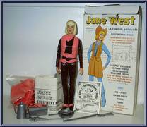 Jane West (Maroon, Pink) Action Figure