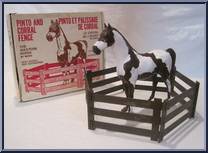 Storm Cloud & Corral Fence (Brown Mane) Action Figure