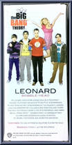 Leonard from Big Bang Theory - Wacky Wobblers manufactured by Funko [Back]