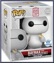 Baymax (with Butterfly) from Big Hero 6 - Pop! Vinyl Figures manufactured by Funko [Front]