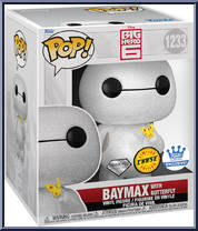Baymax (with Butterfly) (Diamond) (Chase) from Big Hero 6 - Pop! Vinyl Figures manufactured by Funko [Front]