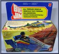 Attack Vehicle from Big Jim - Spy Vehicles manufactured by Mattel [Front]