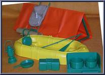Camping Set (Alpine Expedition) from Big Jim - Adventure Accessory Set manufactured by Mattel [Loose]