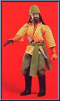 Captain Flint (Sandokan) from Big Jim - Pirate Figures manufactured by Mattel [Loose]