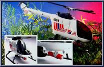Command Copter from Big Jim - In the Future Vehicles manufactured by Mattel [Loose]