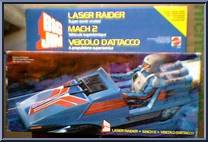 Laser Raider (Mach 2) from Big Jim - In the Future Vehicles manufactured by Mattel [Front]