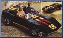 Lazervette (Black) Action Figure