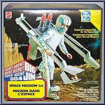 Space Mission Set from Big Jim - Spy Accessories manufactured by Mattel [Front]