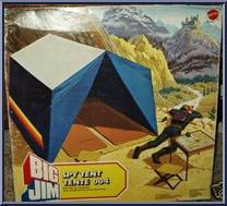 Spy Tent from Big Jim - Spy Accessories manufactured by Mattel [Front]