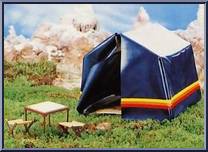 Spy Tent from Big Jim - Spy Accessories manufactured by Mattel [Loose]