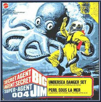 Undersea Danger Set from Big Jim - Spy Accessories manufactured by Mattel [Front]