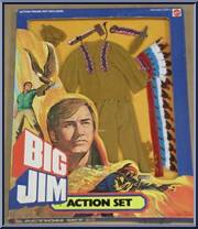West: Indian Chief (Brown) from Big Jim - Old West Outfits manufactured by Mattel [Front]
