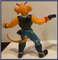 Throttle from Biker Mice From Mars - Basic Series manufactured by Yolanda [Loose]