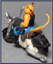 Throttle from Biker Mice From Mars - On Bikes manufactured by Yolanda [Loose]