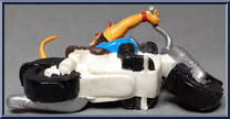 Throttle from Biker Mice From Mars - On Bikes manufactured by Yolanda [Loose]
