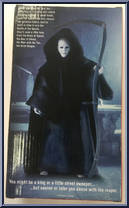 Death from Bill and Ted's Bogus Journey - Clothed Retro manufactured by Neca [Back]