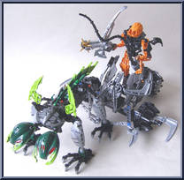 Baranus V7 from Bionicle - 2009 manufactured by Lego [Loose]