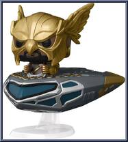 Hawkman in Cruiser Action Figure