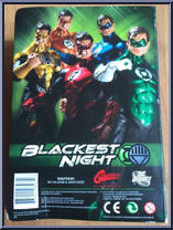 Hal Jordan (Blue Lantern) from Blackest Night - Exclusives manufactured by DC Direct [Back]