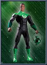 John Stewart (Green Lantern) from Blackest Night - Series 2 manufactured by DC Direct [Loose]