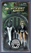 Terra & Scar (Black Lantern) from Blackest Night - Series 7 manufactured by DC Direct [Front]