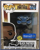 Black Panther (Blue Glow) from Black Panther - Pop! Vinyl Figures manufactured by Funko [Front]