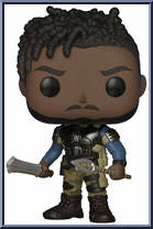 Erik Killmonger (Unmasked) from Black Panther - Pop! Vinyl Figures manufactured by Funko [Loose]