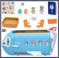 3-in-1 Transforming Plane Playset from Bluey - Play Sets manufactured by Moose Toys [Loose]