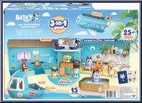 3-in-1 Transforming Plane Playset from Bluey - Play Sets manufactured by Moose Toys [Back]