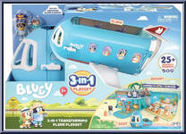 3-in-1 Transforming Plane Playset from Bluey - Play Sets manufactured by Moose Toys [Front]