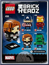 Black Widow #7 from BrickHeadz - Marvel manufactured by Lego [Back]