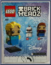Elsa #52 from BrickHeadz - Disney manufactured by Lego [Back]
