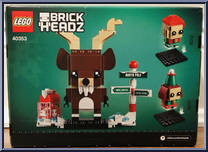 Elf #86 / Reindeer #85 / Elfie #87 from BrickHeadz - Basic Series manufactured by Lego [Back]