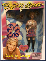 Britney Spears (Pink Plaid Skirt) from Britney Spears - Live In Concert manufactured by Play Along [Front]