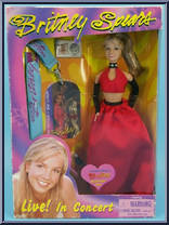 Britney Spears (Red Dress) from Britney Spears - Live In Concert manufactured by Play Along [Front]