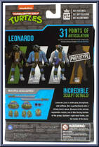 Leonardo (Windbreaker) (Street Style) from Bst Axn - Teenage Mutant Ninja Turtles manufactured by Loyal Subjects [Back]