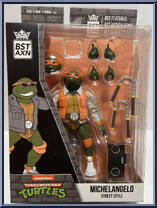Michelangelo (Letterman) (Street Style) from Bst Axn - Teenage Mutant Ninja Turtles manufactured by Loyal Subjects [Front]