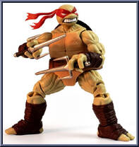 Raphael (IDW Comic + Action Figure) (Version 2) from Bst Axn - Teenage Mutant Ninja Turtles manufactured by Loyal Subjects [Loose]