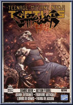 Shredder in Hell (Comic Book + Action Figure) from Bst Axn - Teenage Mutant Ninja Turtles manufactured by Loyal Subjects [Front]