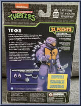 Tokka (Arcade Colors) from Bst Axn - Teenage Mutant Ninja Turtles manufactured by Loyal Subjects [Back]