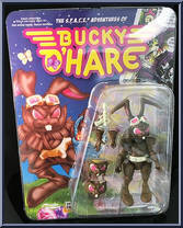 Captain Bucky O'Hare (Chocolate Bunny) from Bucky O'Hare - Basic Series manufactured by Boss Fight Studio [Front]