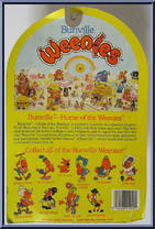 Wacky Weenie from Bunville Weenies - Basic Series manufactured by Kiscom [Back]