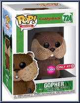 Gopher (Flocked) from Caddyshack - Pop! Vinyl Figures manufactured by Funko [Front]